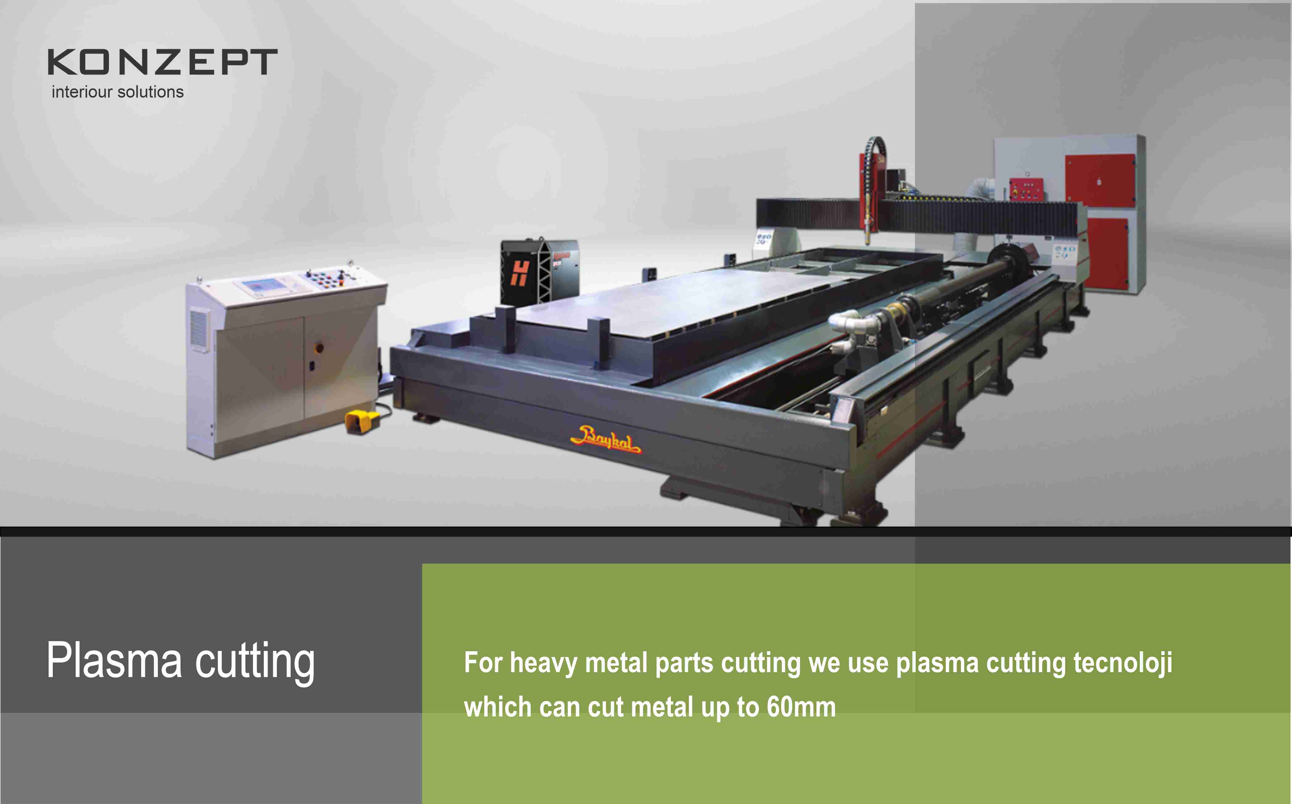Plasma cutting machine
