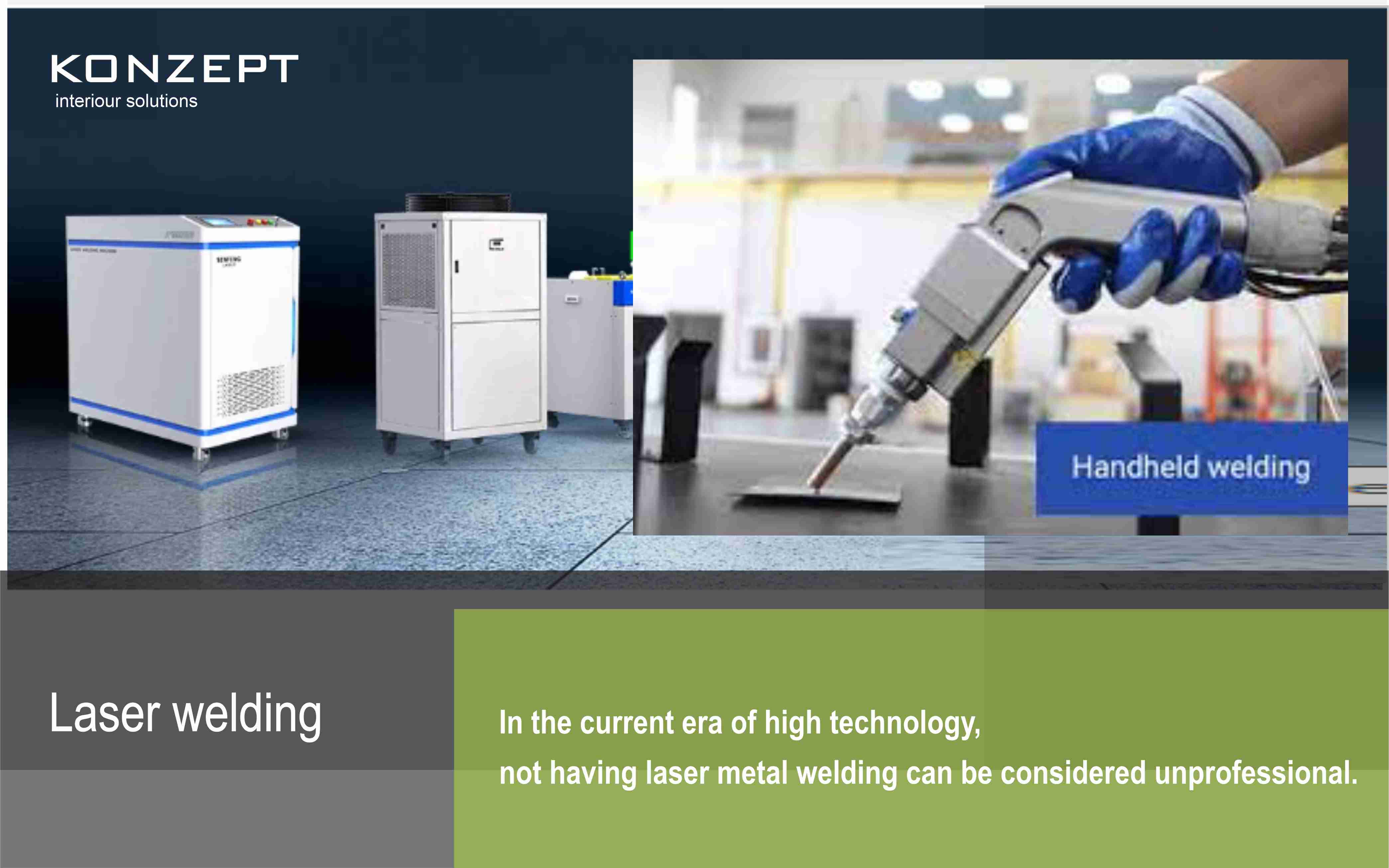 Laser welding equipment